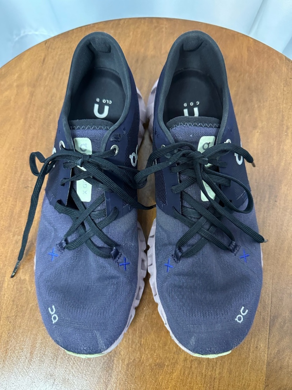 On Cloud X3 women’s size 9.5 EU 41 Sneakers in Blue heron great preowned cond